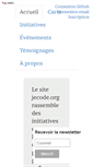 Mobile Screenshot of jecode.org